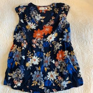 *SOLD. Floral maternity top - L